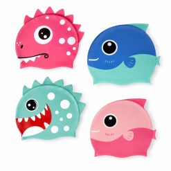 Gorro de Natación Silicona Infantil Animado Giva