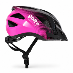 Casco Golty Skate Max Negro/Fucsia