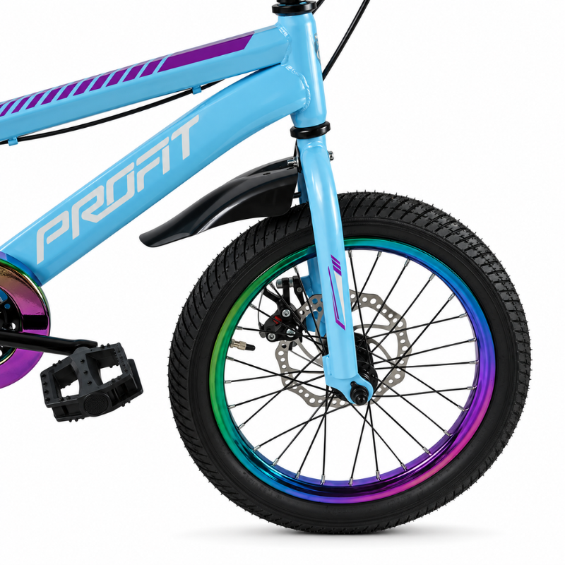 Bicicleta Profit Nice Rin 16 Chromix 1 Vel Celeste - Image 5