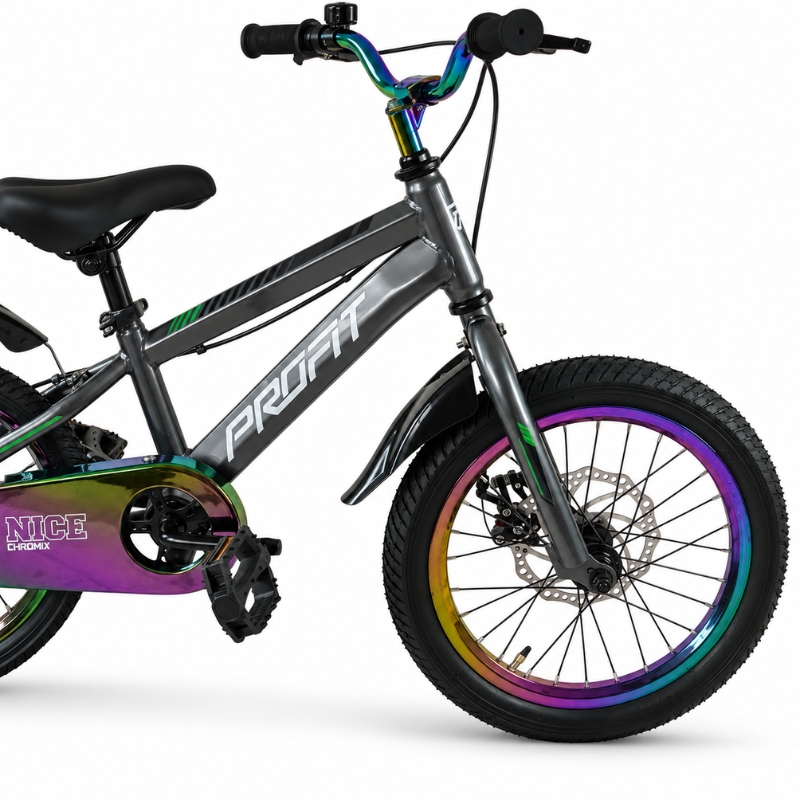 Bicicleta Profit Nice Rin 16 Chromix 1 Vel Gris - Image 5