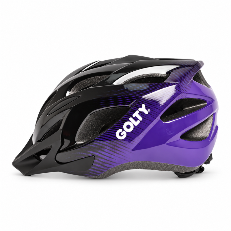 Casco Golty Skate Max Negro/Morado