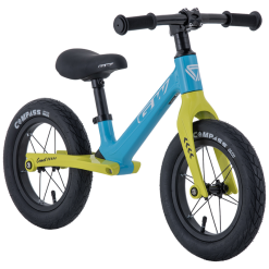 Bicicleta Magnesio Impulso Balance Comet Elastoshock Gw Amarillo Azul
