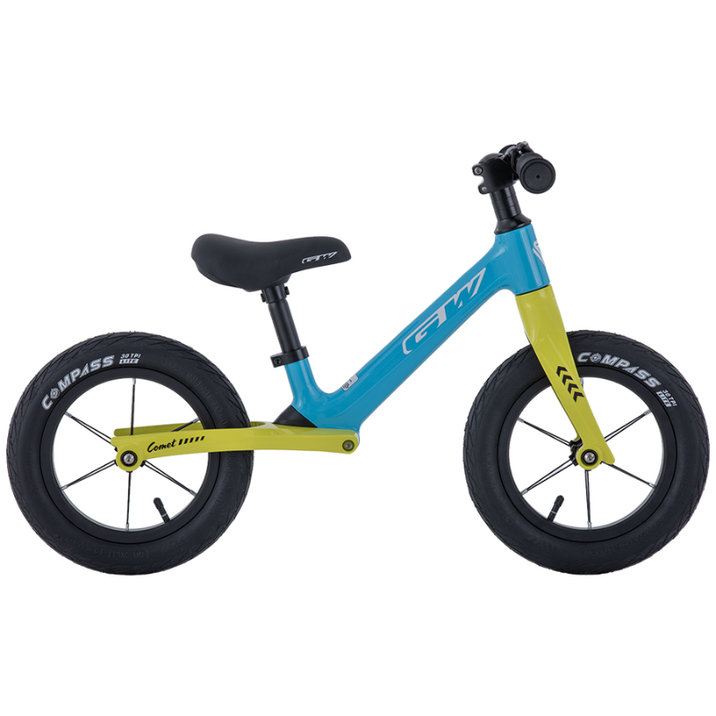 Bicicleta Magnesio Impulso Balance Comet Elastoshock Gw Amarillo Azul - Image 2