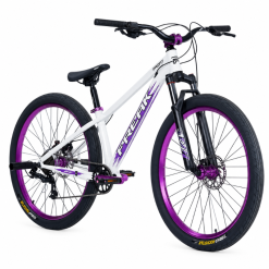 Bicicleta de Stunt Profit Freak Acero Blanco